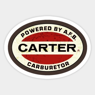 Carter Carburetors Sticker